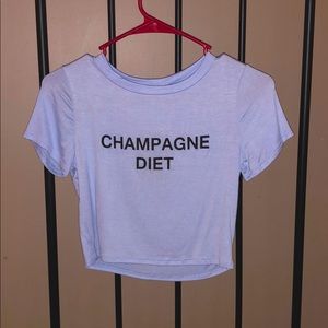 Champagne Diet Tee